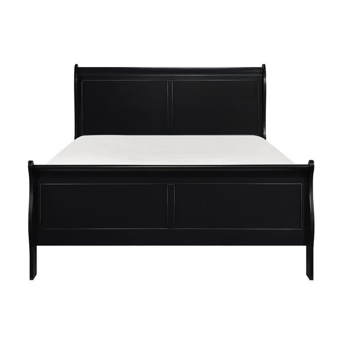 Five Star Furniture - Mayville Queen Sleigh Bed in Black 2147BK-1