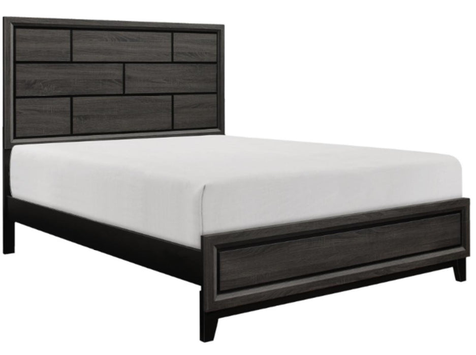 Five Star Furniture - Davi Queen Panel Bed in Gray 1645-1*