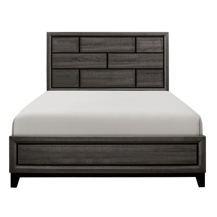 Five Star Furniture - Davi Queen Panel Bed in Gray 1645-1*