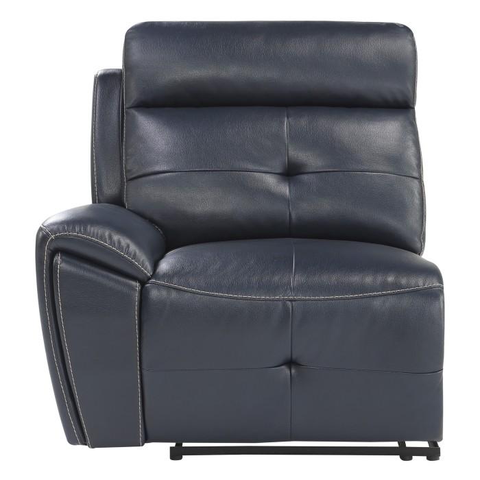 Homelegance Furniture Avenue Left Side Reclining Chair in Navy 9469NVB-LR image