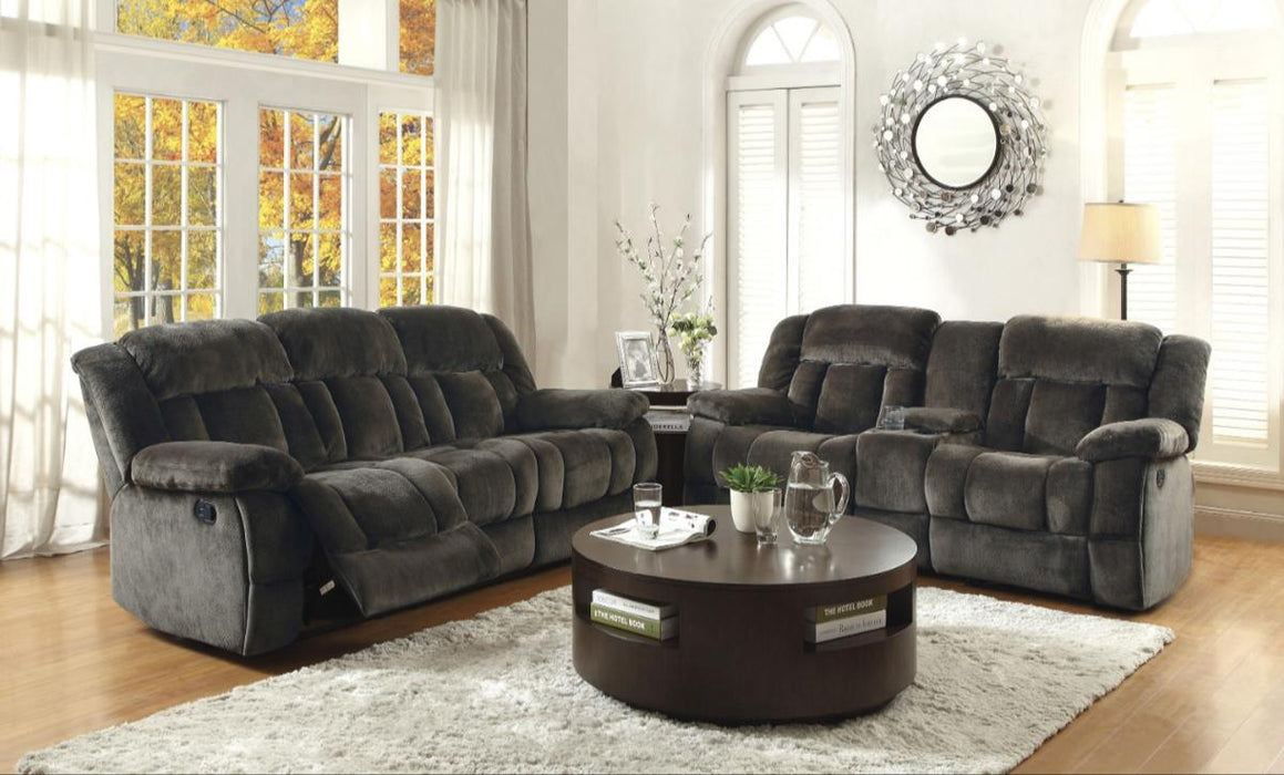 Five Star Furniture - Laurelton Double Reclining Sofa in Chocolate 9636-3