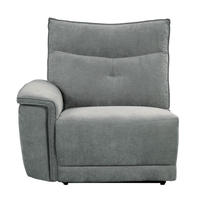 Five Star Furniture - Tesoro Power Left Side Reclining Chair in Dark Gray 9509DG-LRPWH