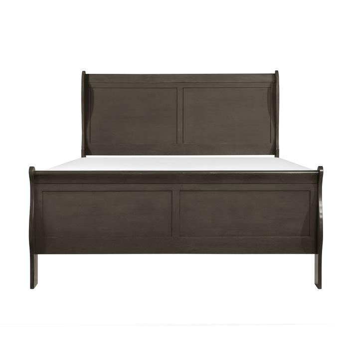 Mayville Queen Sleigh Bed in Gray 2147SG-1 image