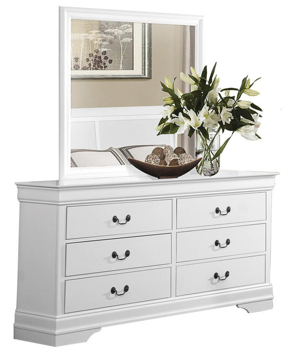 Five Star Furniture - Mayville Mirror in White 2147W-6
