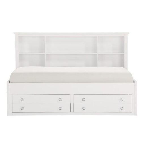 Homelegance Meghan Full Lounge Storage Bed in White 2058WHPRF-1* image