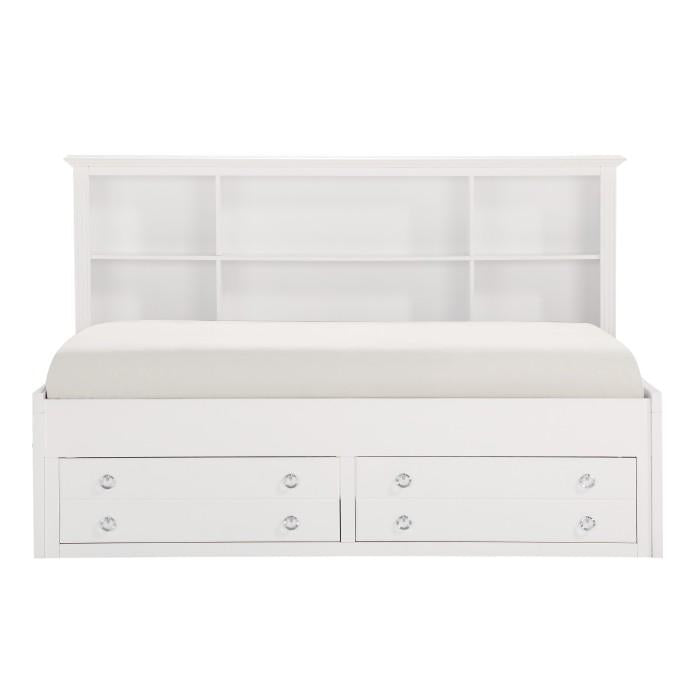 Meghan Full Lounge Storage Bed in White 2058WHPRF-1* image