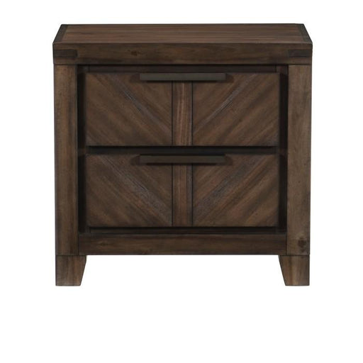 Homelegance Parnell Nightstand in Rustic Cherry 1648-4 image