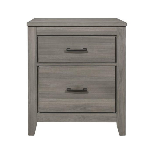 Waldorf 2 Drawer Nightstand in Dark Gray 1902-4 image