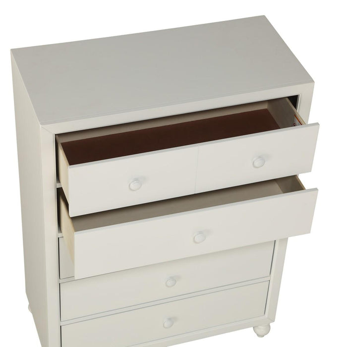 Five Star Furniture - Wellsummer 6 Drawer Dresser in White 1803W-5