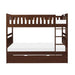 Five Star Furniture - Homelegance Rowe Twin/Twin Bunk Bed w/ Twin Trundle Bed in Dark Cherry B2013DC-1*R image