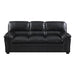 Five Star Furniture - Homelegance Furniture Talon Sofa in Black 8511BK-3 image