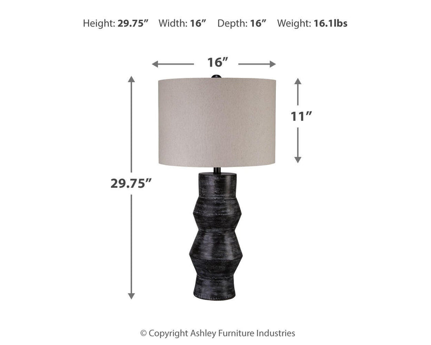 Five Star Furniture - Kerbert Lamp Set