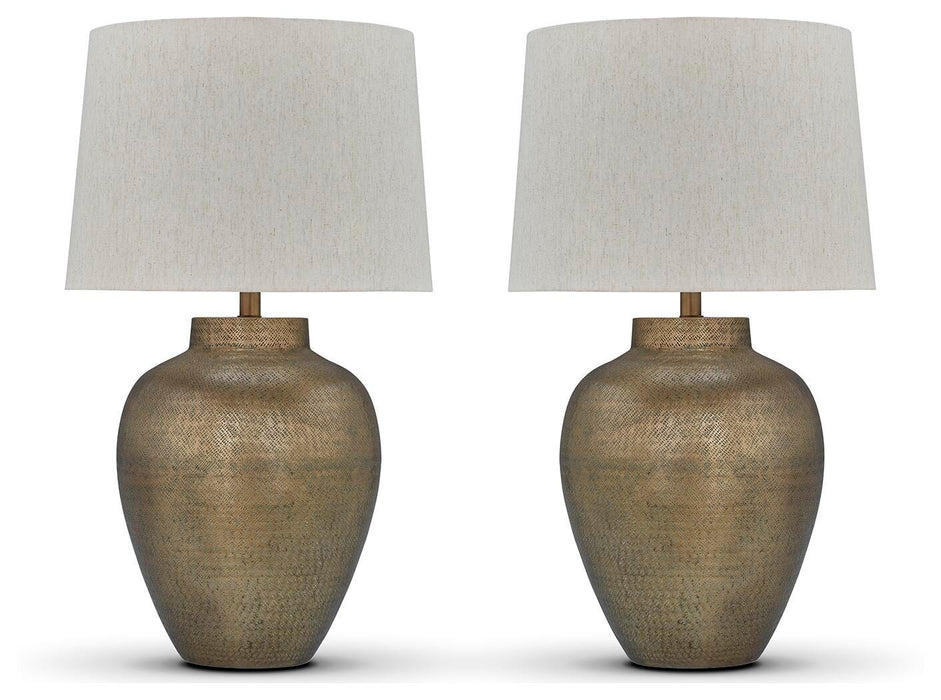Five Star Furniture - Madney Lamp Set