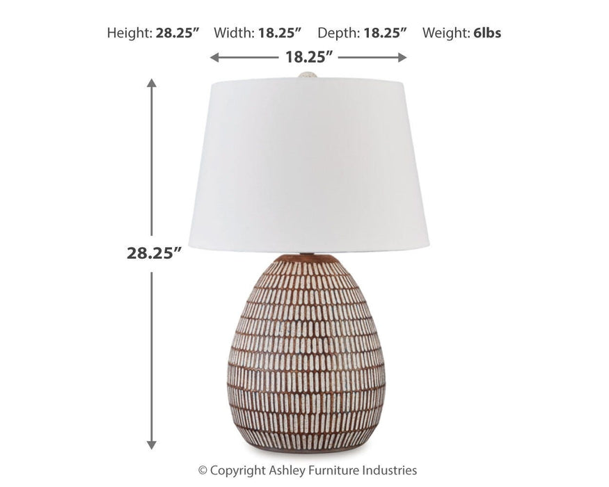 Five Star Furniture - Darrich Lamp Set