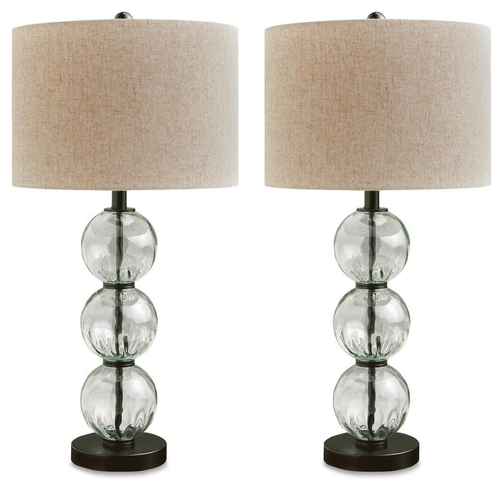 Five Star Furniture - Airbal Table Lamp (Set of 2) - Five Star Furniture & Mattress (GA)