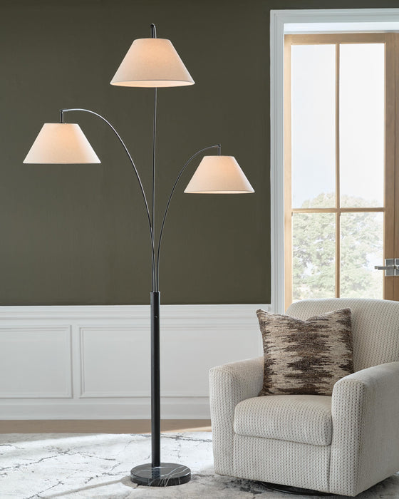 Five Star Furniture - Gibbswellner Floor Lamp