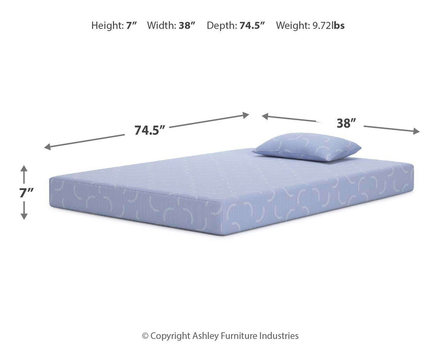Five Star Furniture - iKidz Ocean Mattress and Pillow