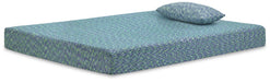 Five Star Furniture - iKidz Blue Mattress and Pillow image