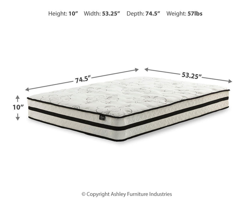 Five Star Furniture - Chime 10 Inch Hybrid Mattress in a Box
