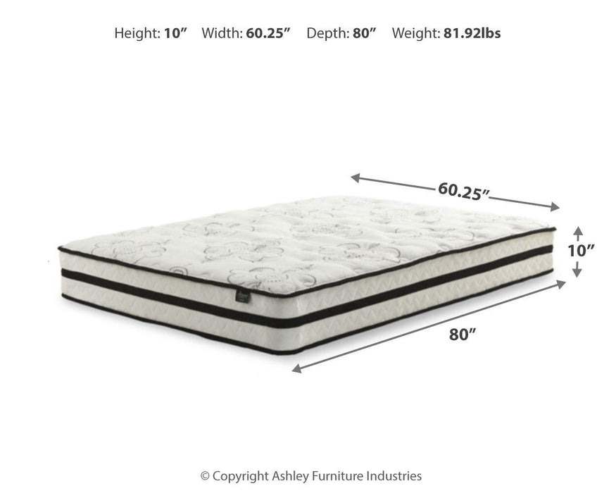 Five Star Furniture - Chime 10 Inch Hybrid Mattress in a Box