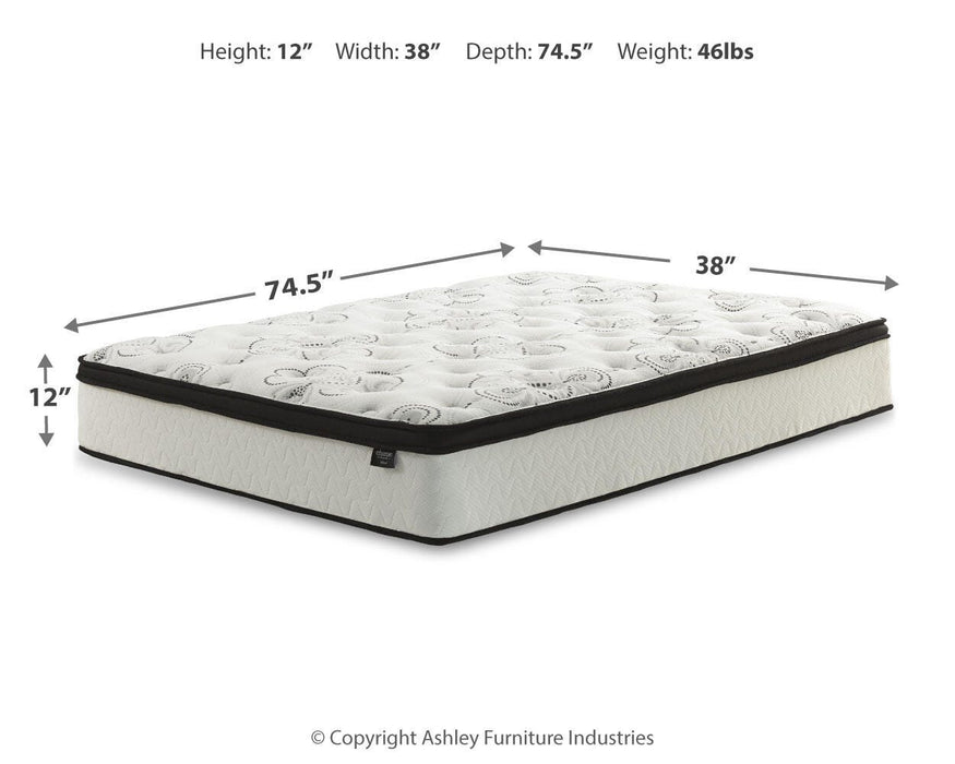 Five Star Furniture - Chime 12 Inch Hybrid Mattress in a Box