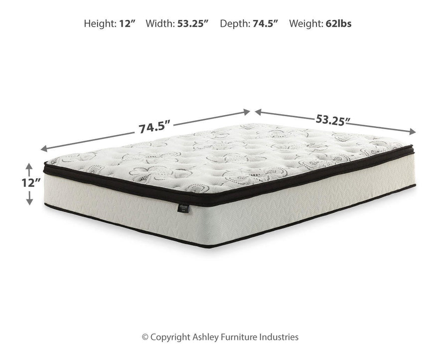 Five Star Furniture - Chime 12 Inch Hybrid Mattress in a Box