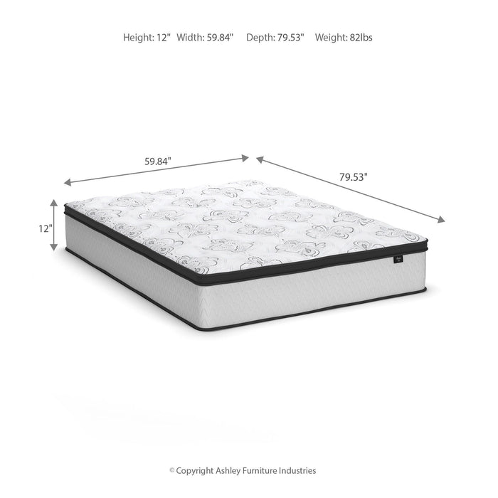 Five Star Furniture - Chime 12 Inch Hybrid Mattress in a Box