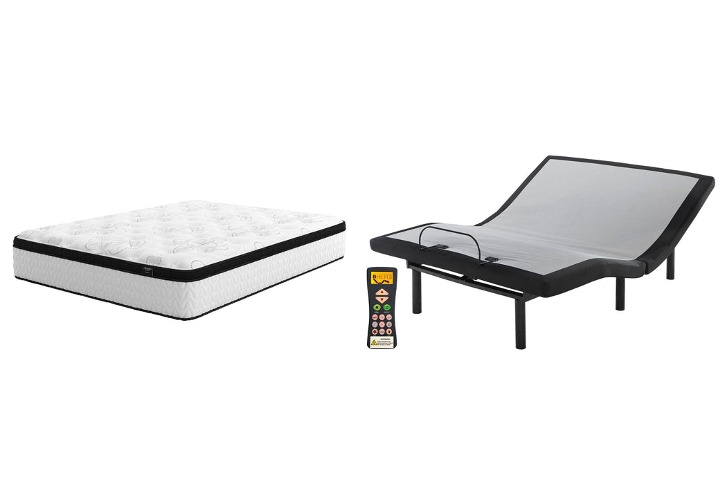 Five Star Furniture - Chime 12 Inch California King Hybrid Mattress Package