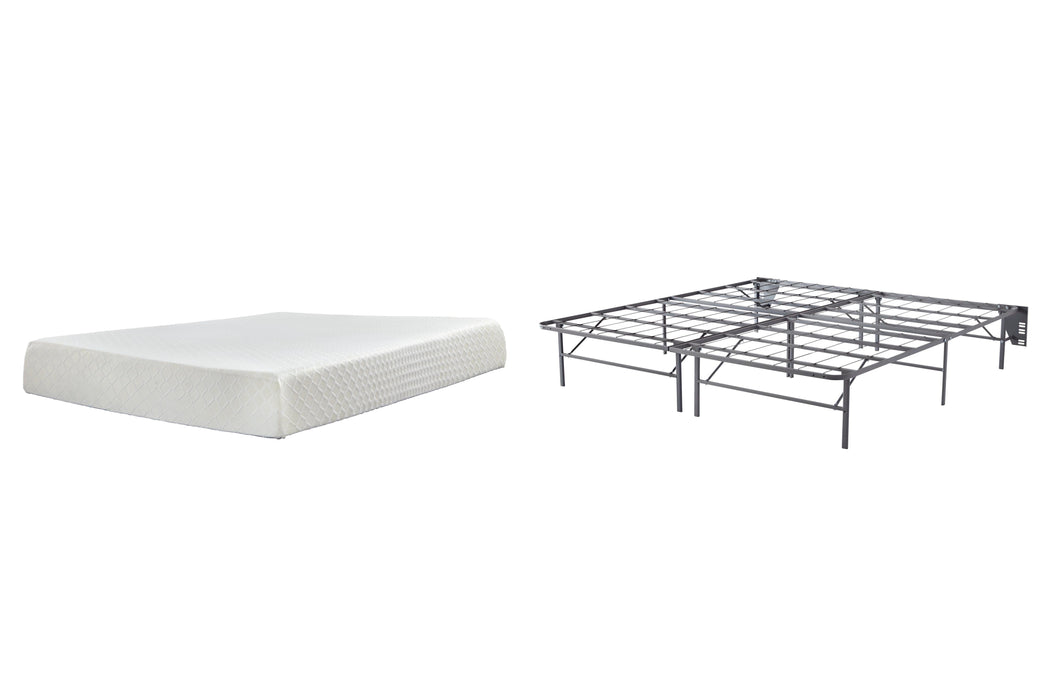 Five Star Furniture - 10 Inch Chime Memory Foam Mattress Set - Five Star Furniture & Mattress (GA)