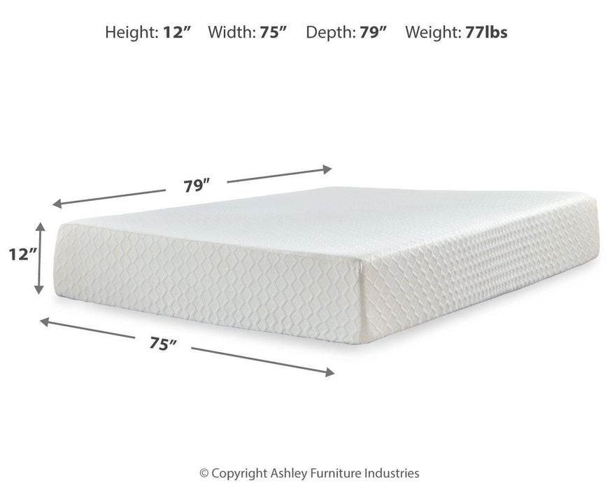 Five Star Furniture - Chime 12 Inch Memory Foam Mattress in a Box