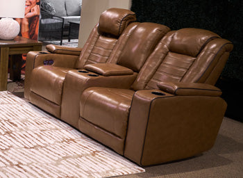 Five Star Furniture - Gruaro Power Reclining Loveseat with Console - Five Star Furniture & Mattress (GA)