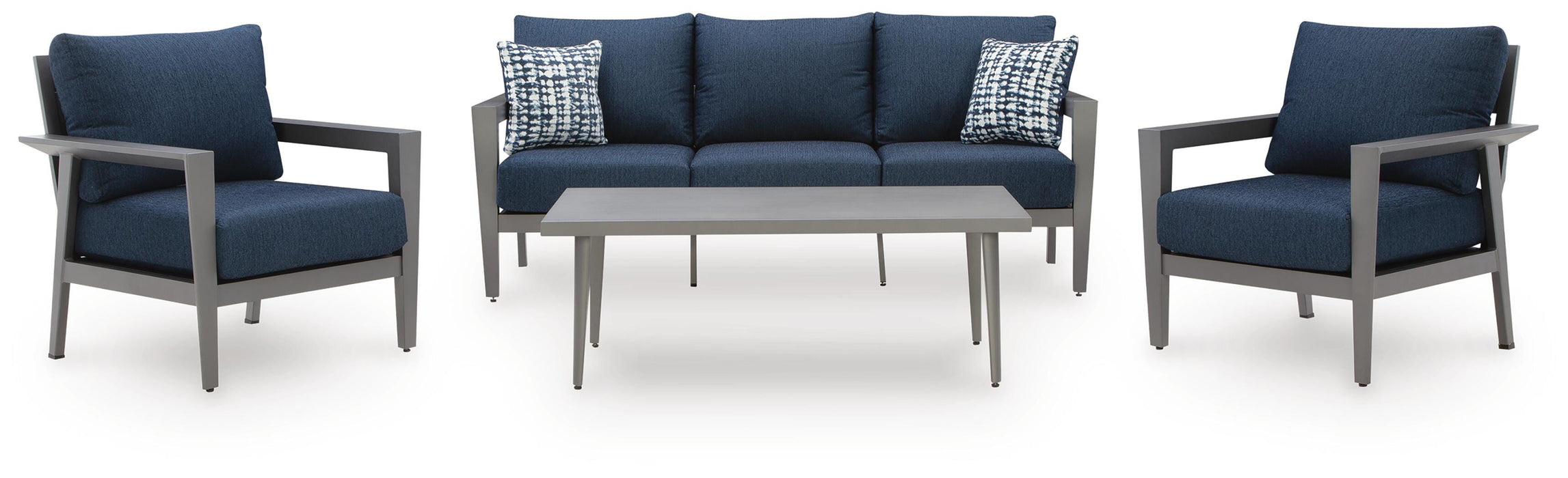 Five Star Furniture - Gali Outdoor Sofa/Chairs/Table Set (Set of 4)
