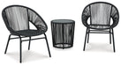 Five Star Furniture - Mandarin Cape Outdoor Table and Chairs (Set of 3) image