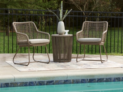 Five Star Furniture - Majors Beach Outdoor Table and 2 Chairs - Five Star Furniture & Mattress (GA)