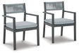Five Star Furniture - Eden Town Arm Chair with Cushion (Set of 2) image