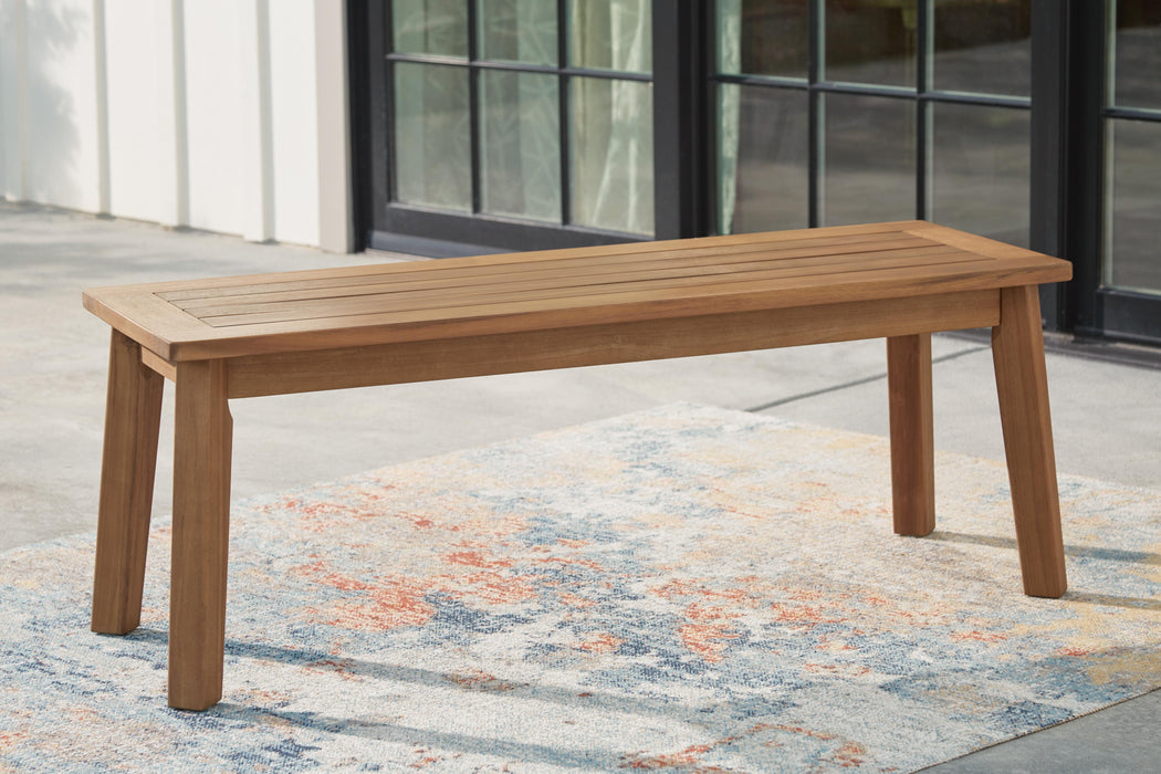 Five Star Furniture - Janiyah Outdoor Dining Bench