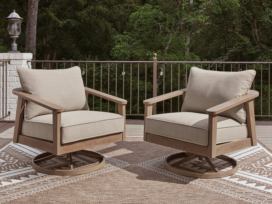 Five Star Furniture - Harmony Headlands Outdoor Swivel Lounge with Cushion