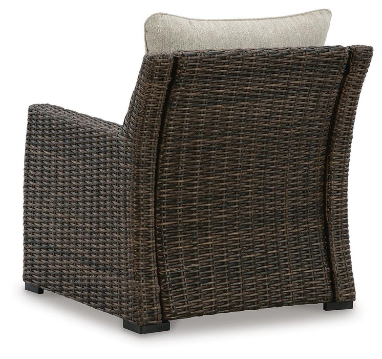 Five Star Furniture - Brook Ranch Outdoor Lounge Chair with Cushion