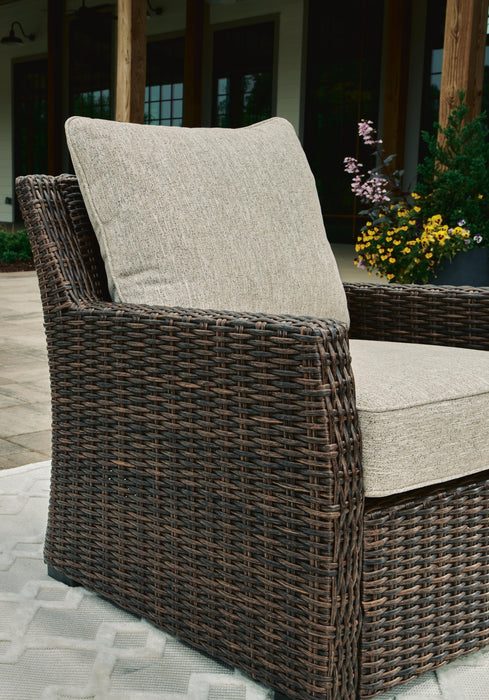 Five Star Furniture - Brook Ranch Outdoor Lounge Chair with Cushion