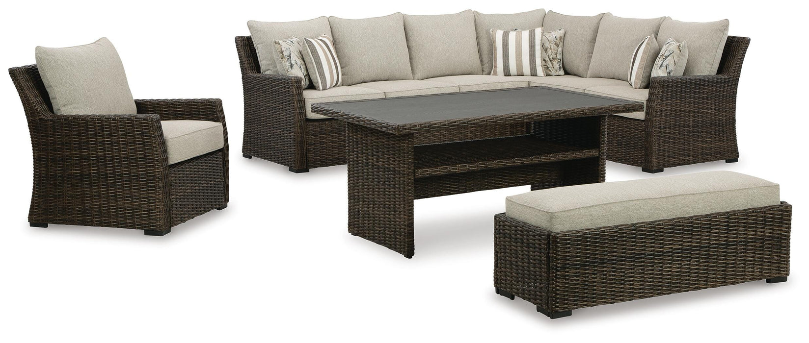 Five Star Furniture - Brook Ranch Outdoor Package