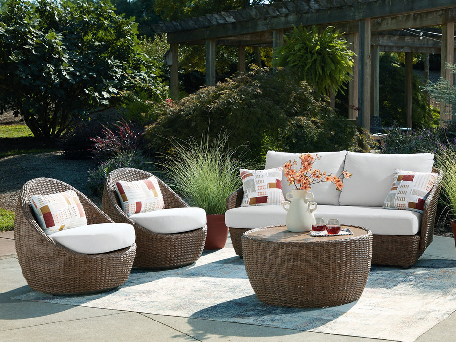 Five Star Furniture - Double Point Outdoor Seating Set
