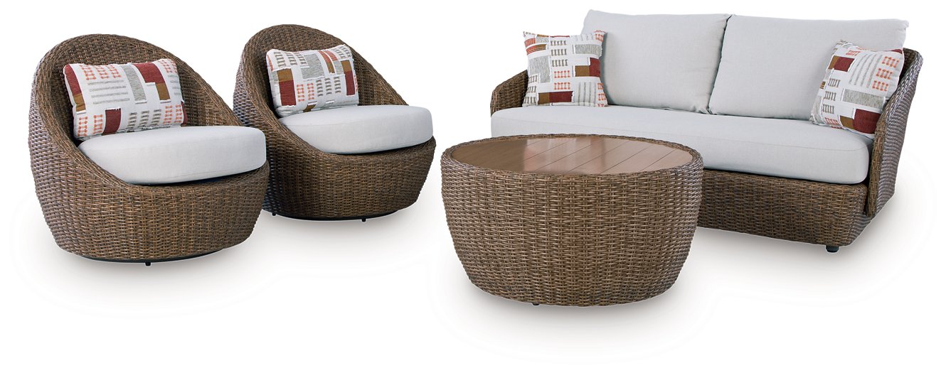 Five Star Furniture - Double Point Outdoor Seating Set