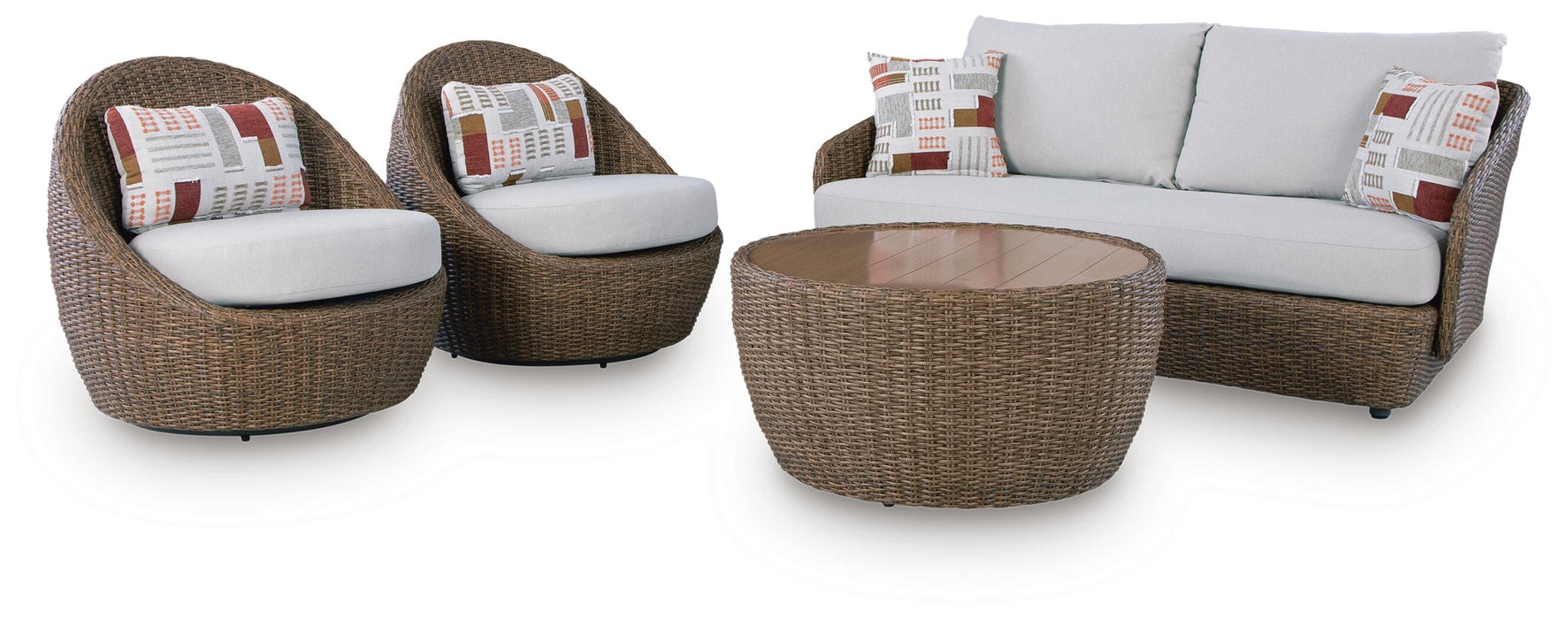 Five Star Furniture - Double Point Outdoor Seating Set
