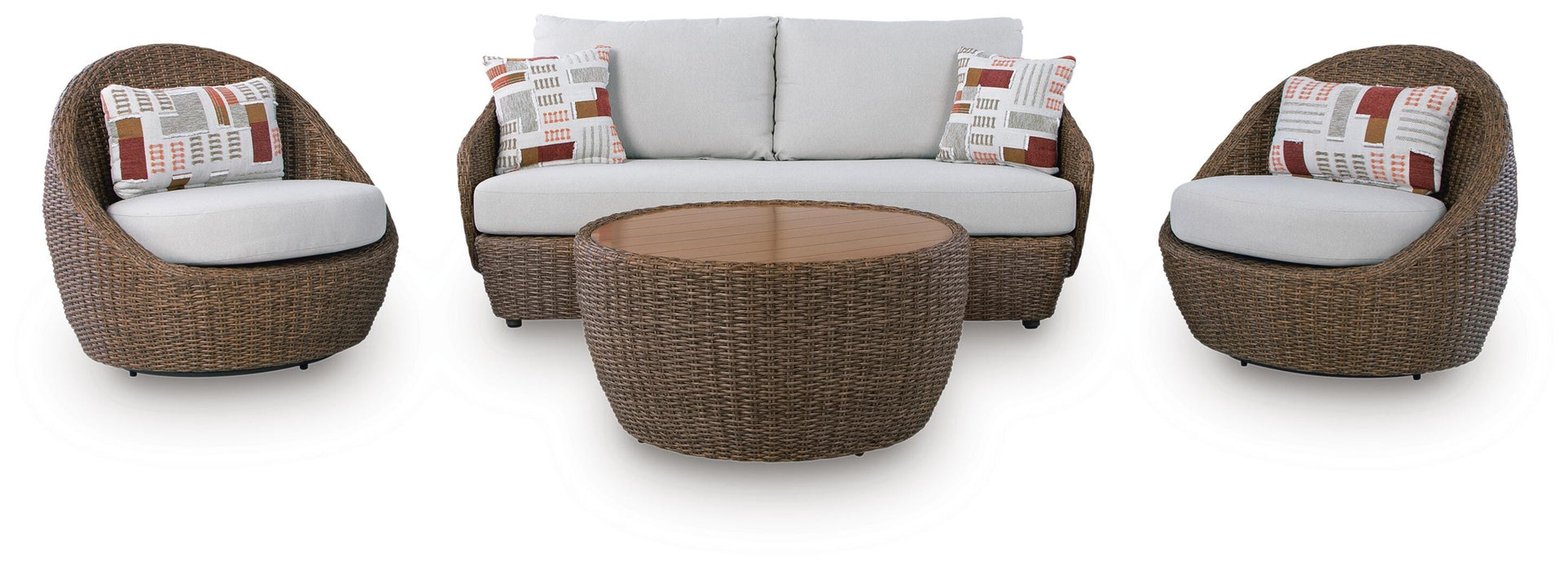 Five Star Furniture - Double Point Outdoor Seating Set