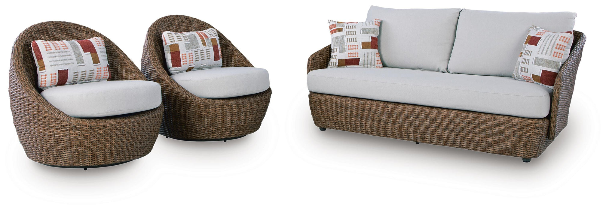 Five Star Furniture - Double Point Outdoor Seating Set
