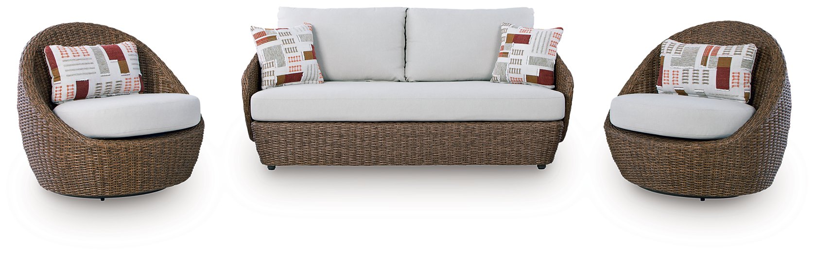 Five Star Furniture - Double Point Outdoor Seating Set