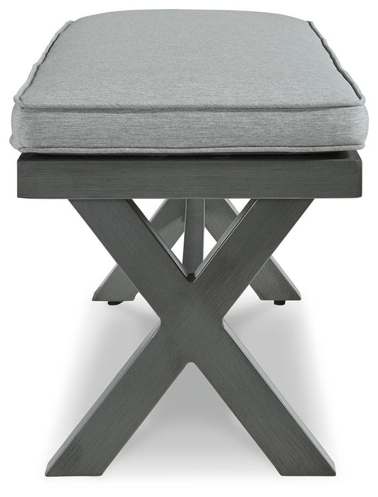 Five Star Furniture - Elite Park Outdoor Bench with Cushion