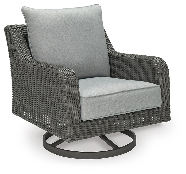 Five Star Furniture - Elite Park Outdoor Swivel Lounge with Cushion