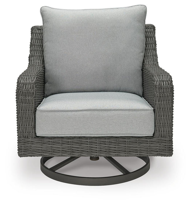 Five Star Furniture - Elite Park Outdoor Swivel Lounge with Cushion