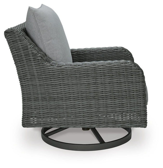 Five Star Furniture - Elite Park Outdoor Swivel Lounge with Cushion